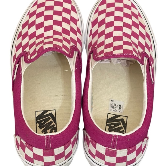 Vans Classic Slip On Checkerboard Fuchsia Purple
White ShoeWomens 9.5,8 Men - Picture 8 of 13